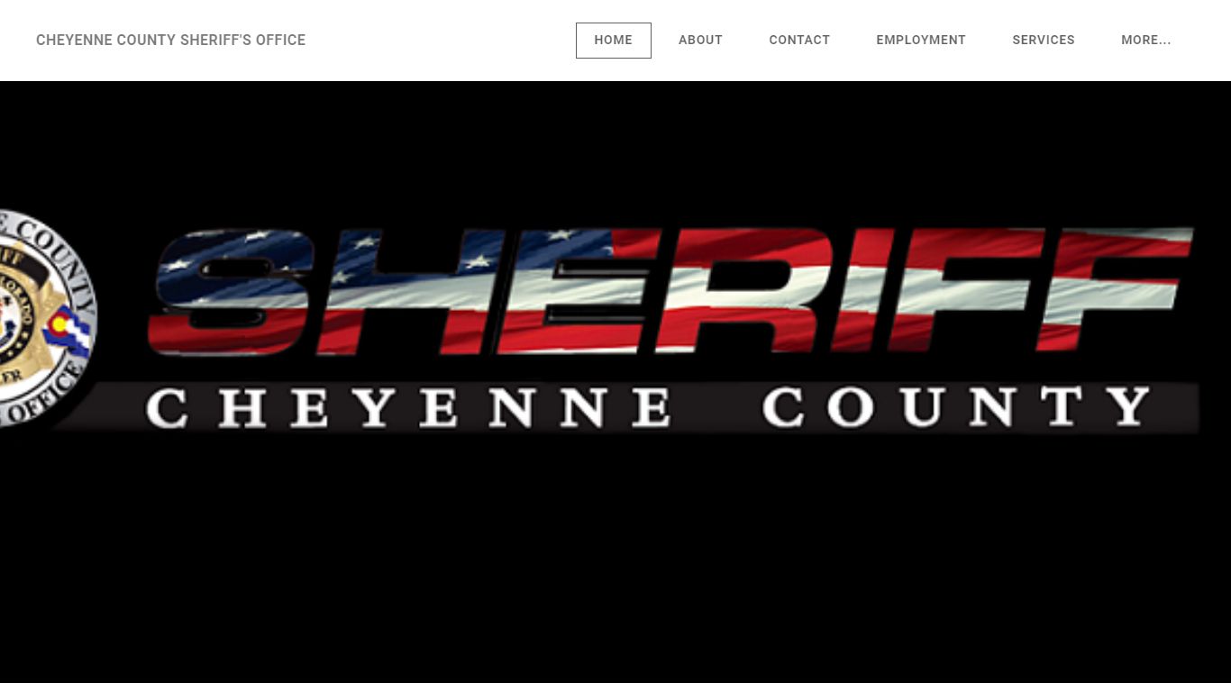 CHEYENNE COUNTY SHERIFF'S OFFICE - Home