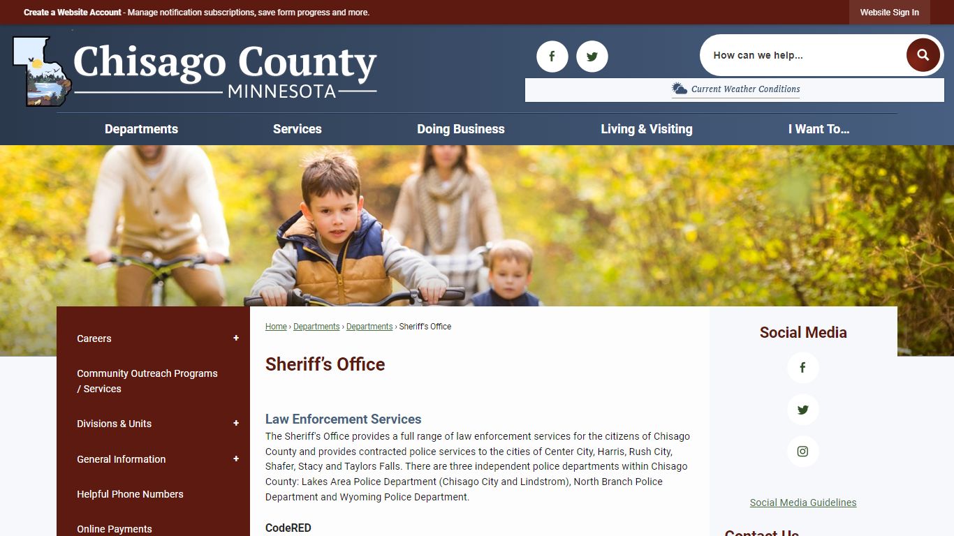 Sheriff’s Office | Chisago County, MN - Official Website