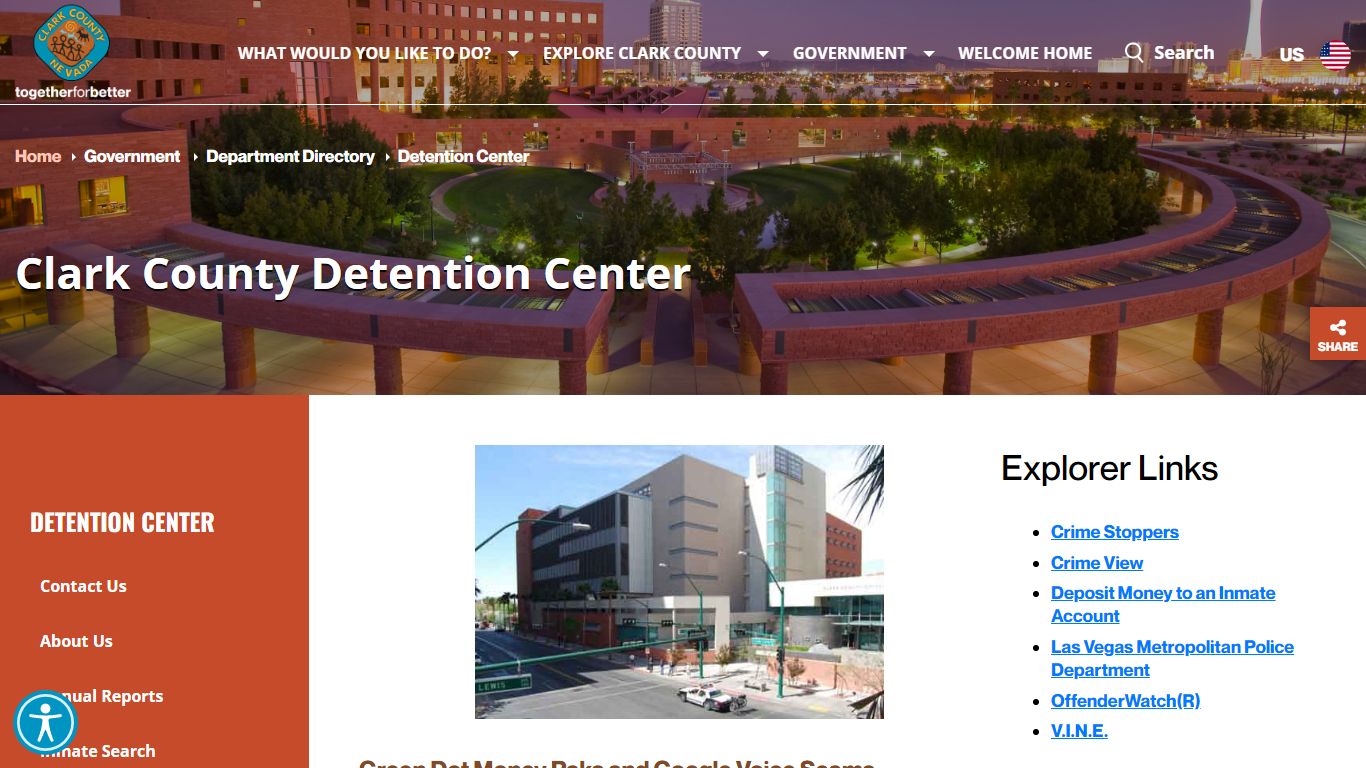 Clark County Detention Center