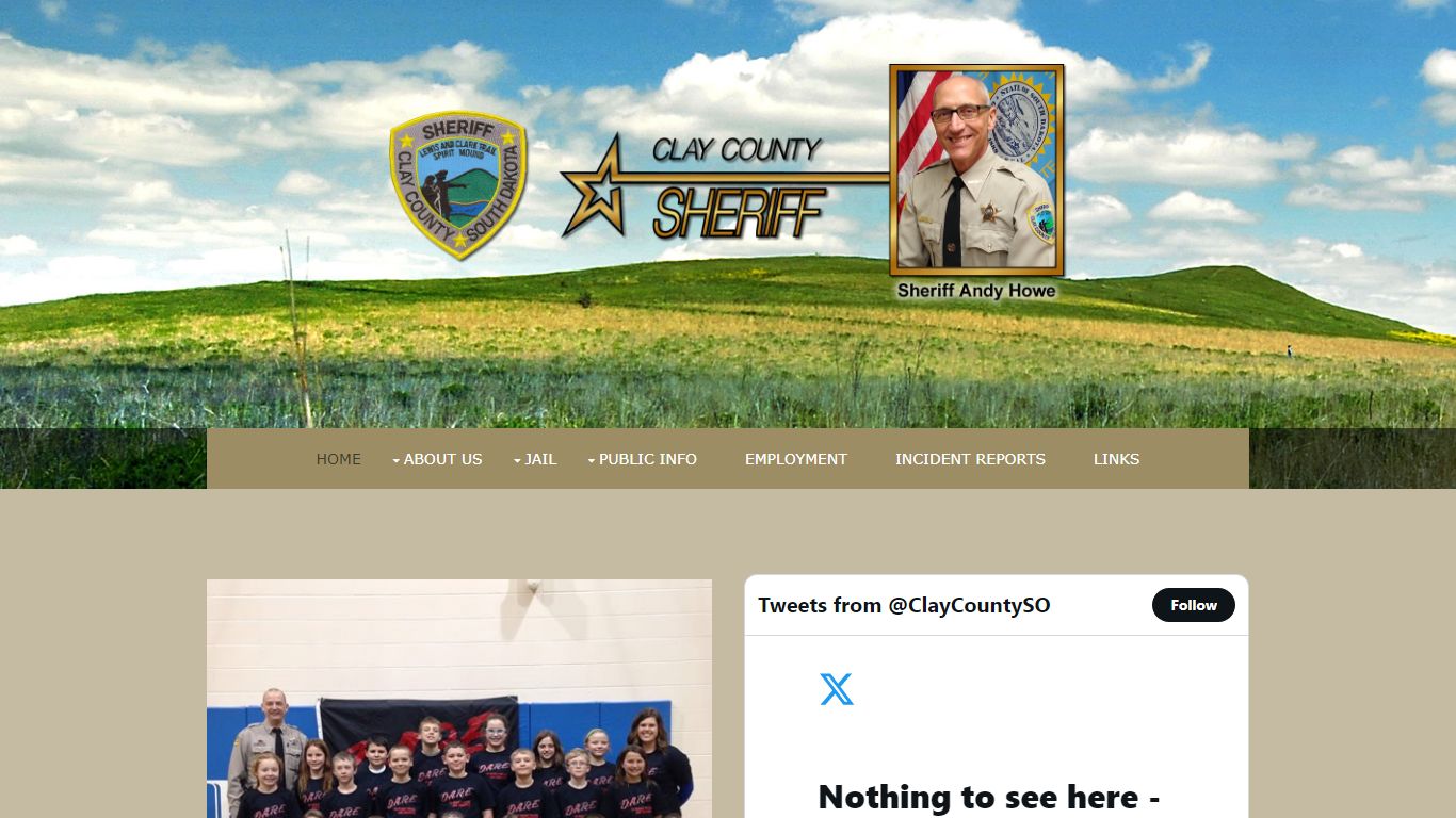 Clay County, SD Sheriff