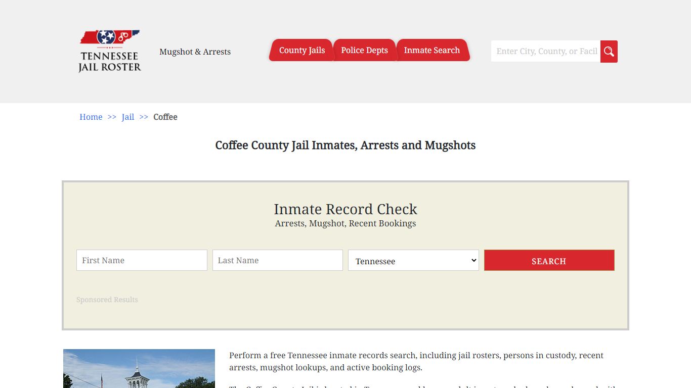 Coffee County Jail Inmates, Arrests and Mugshots - Jail Roster Search