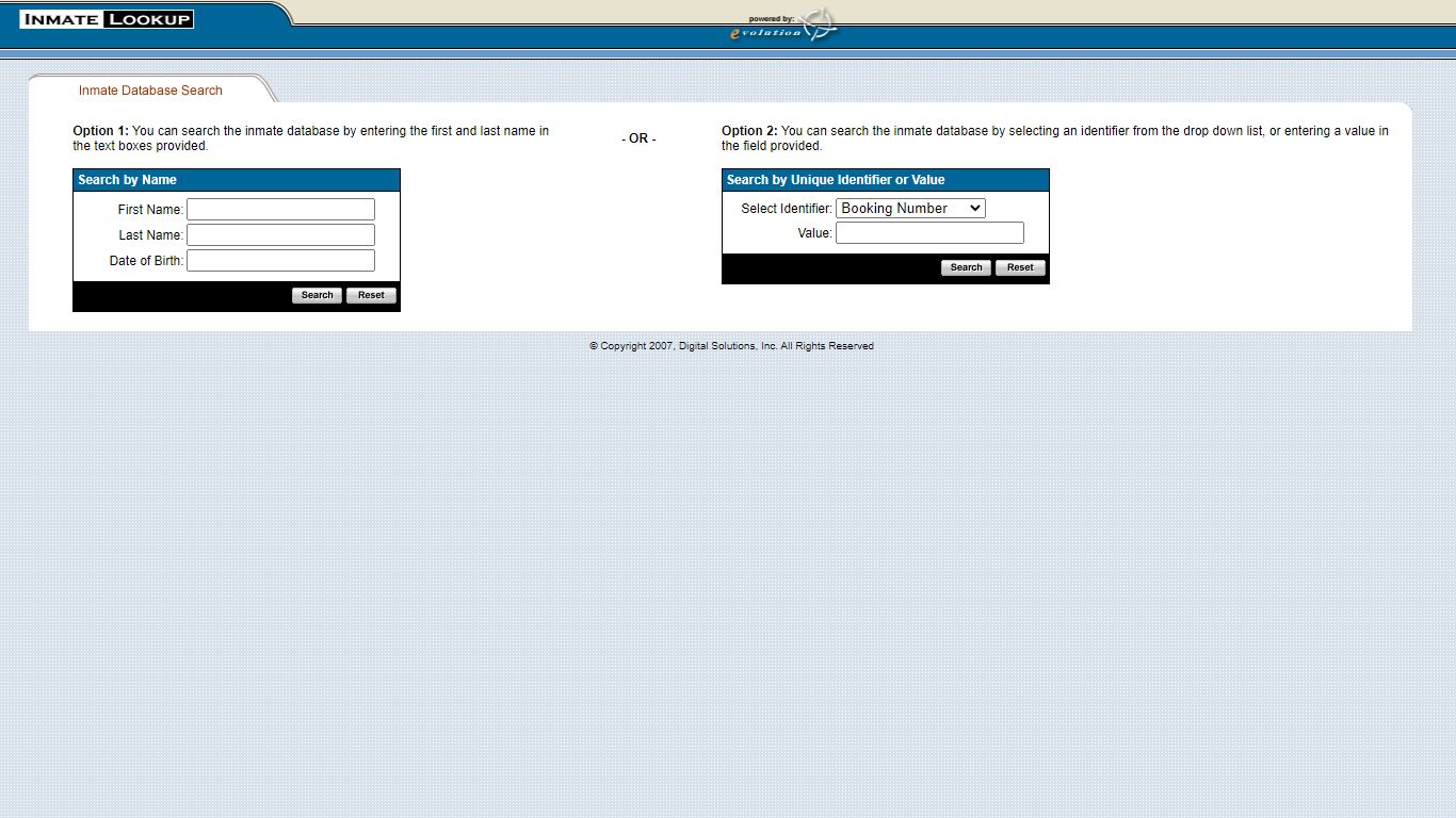 Inmate Lookup Tool - Dauphin County, Pennsylvania