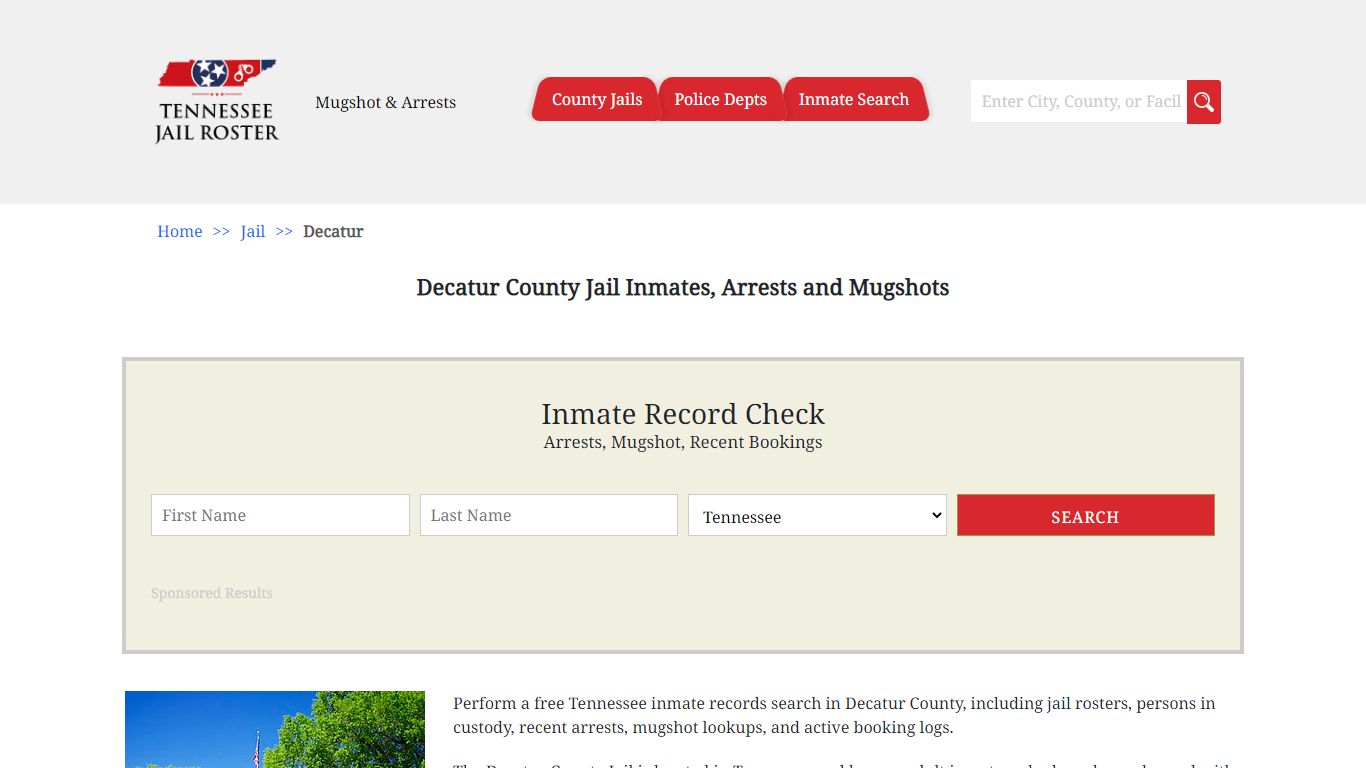 Decatur County Jail Inmates, Arrests and Mugshots