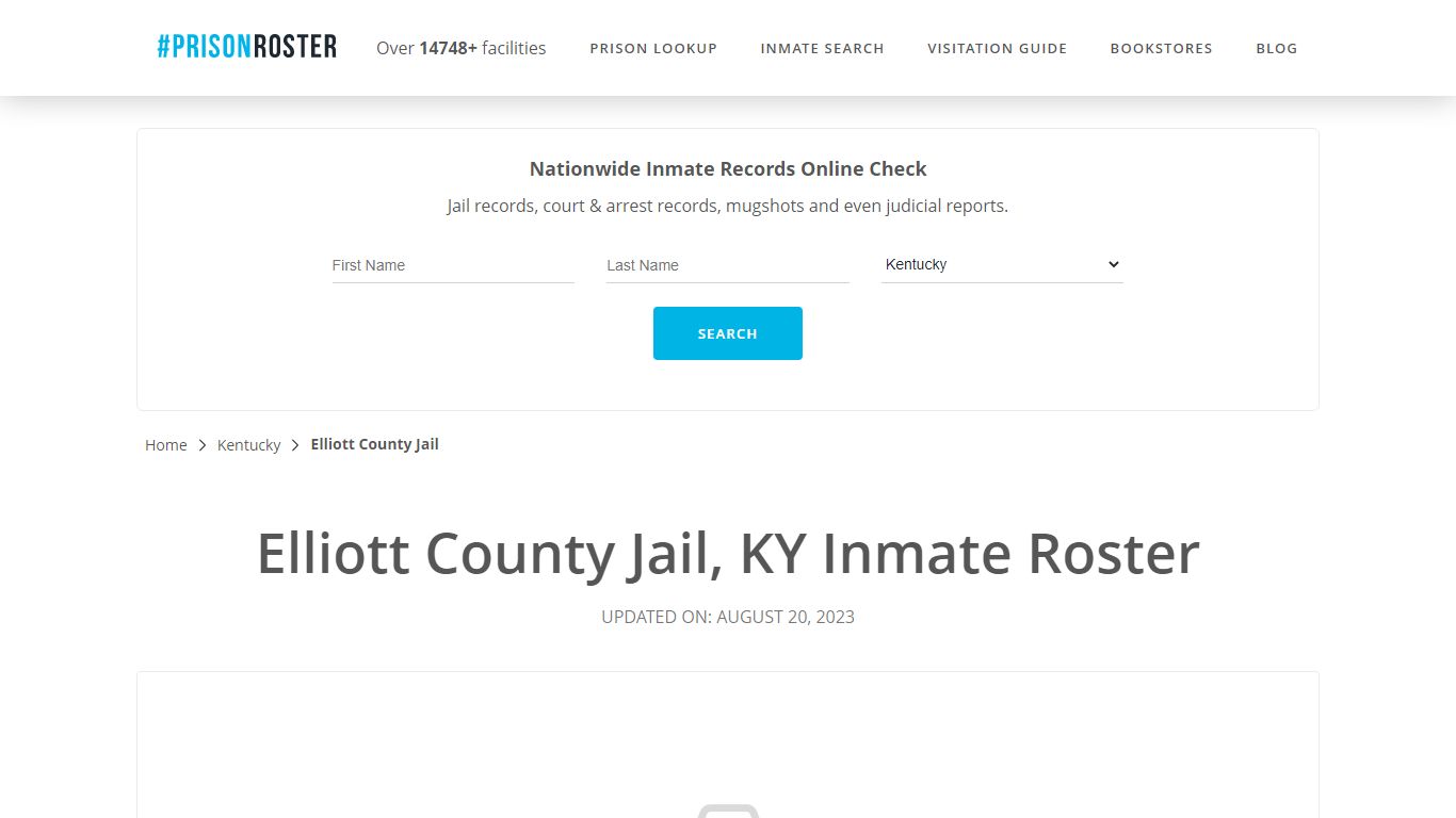 Elliott County Jail, KY Inmate Roster - Prisonroster