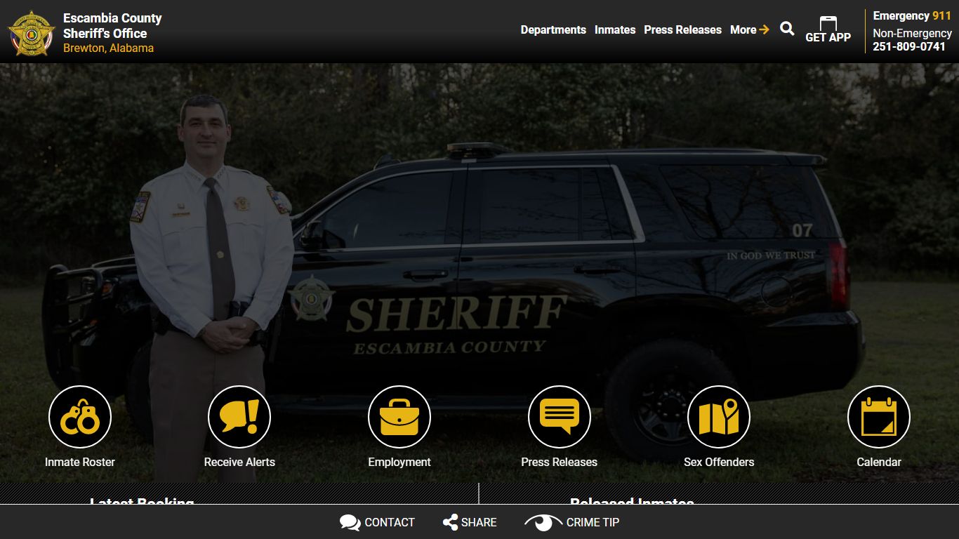 Current Inmates Alpha A - Escambia County Sheriff, AL