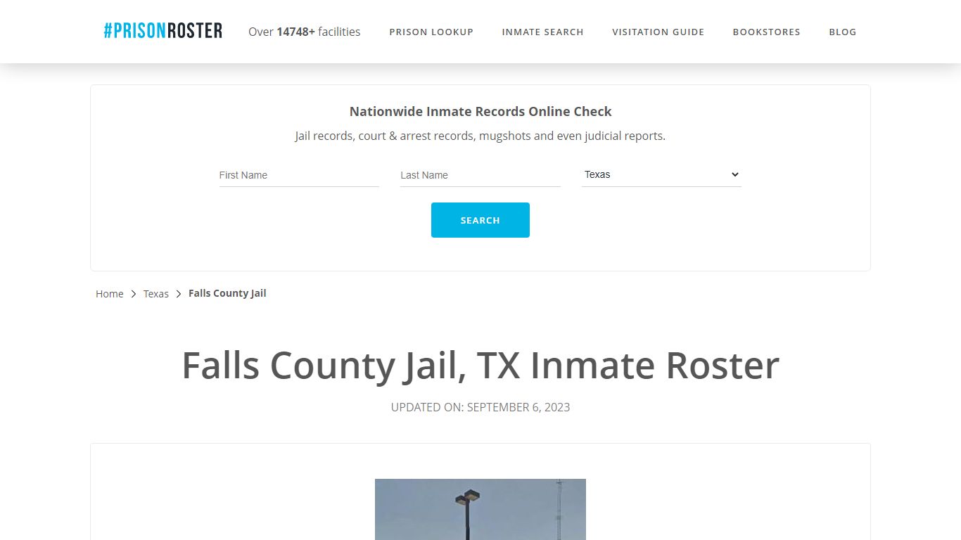 Falls County Jail, TX Inmate Roster - Prisonroster