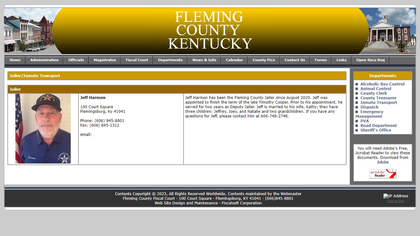 Fleming County Fiscal Court Website