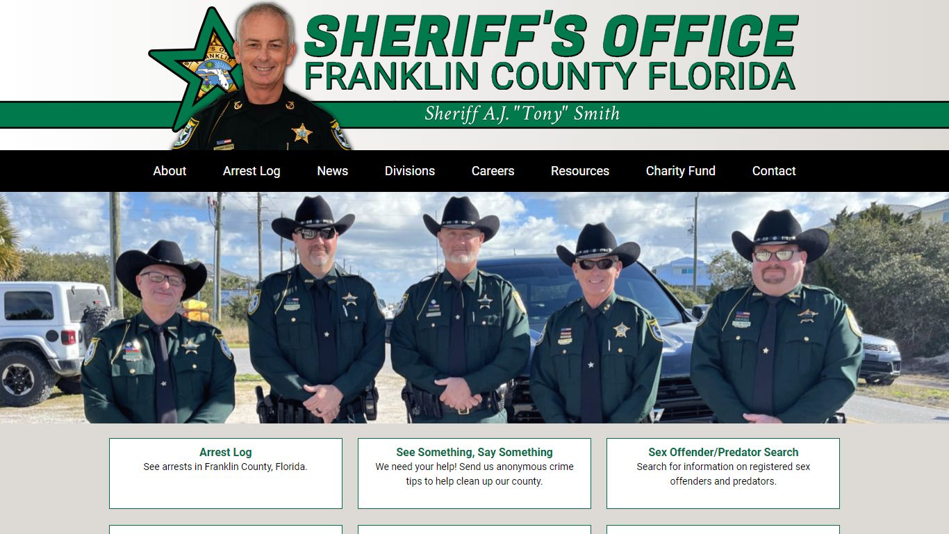 Franklin County Sheriff's Office - Sheriff AJ Tony Smith - Florida