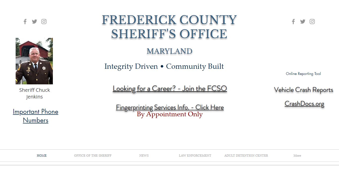 Frederick County Sheriff's Office, MD