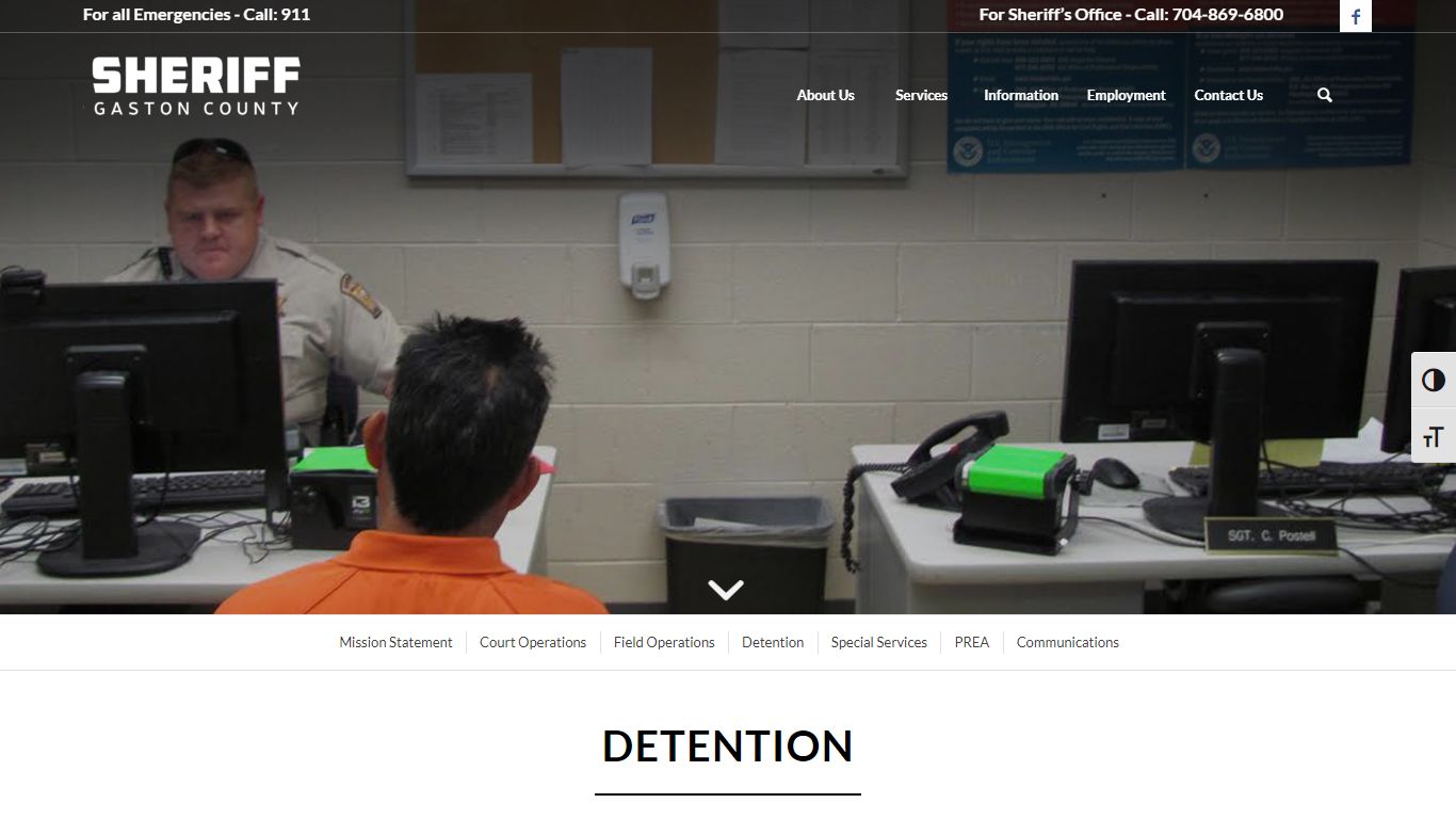 Detention – Sheriff