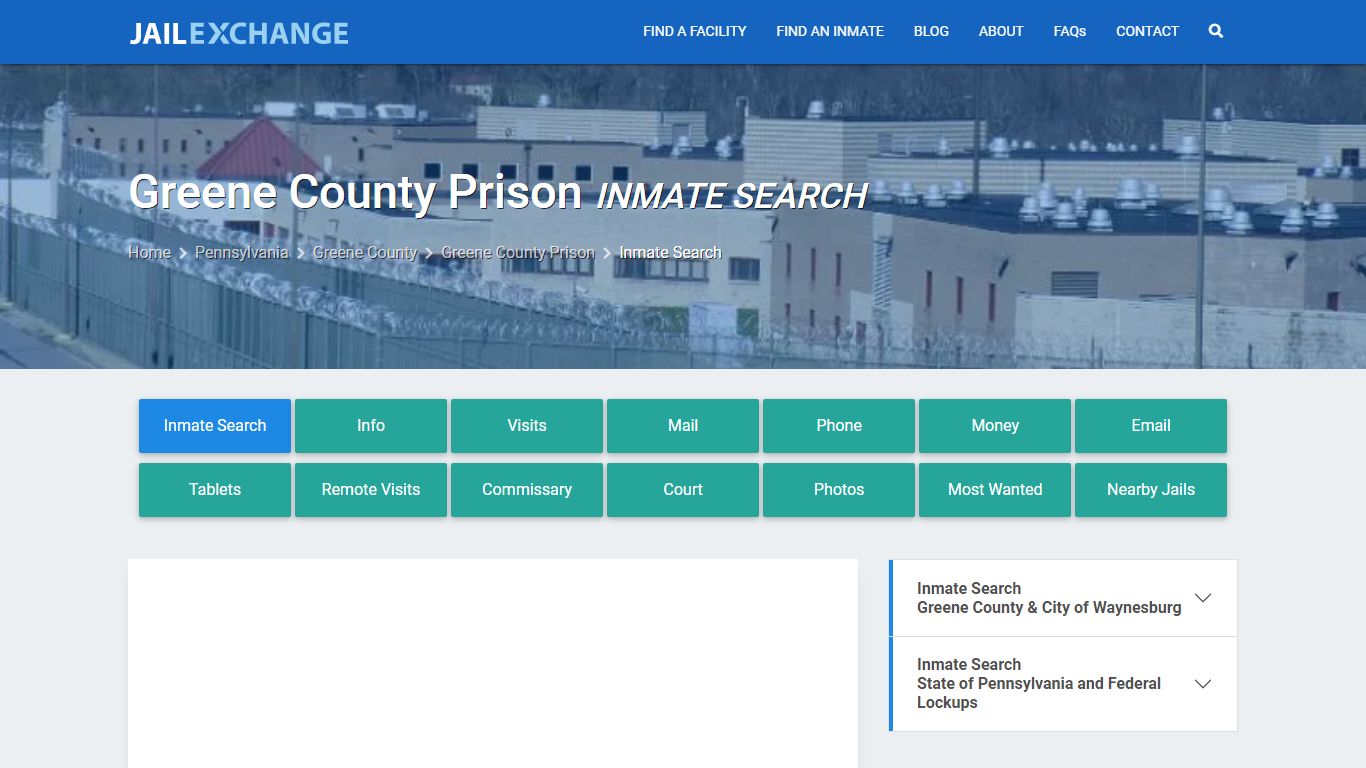 Inmate Search: Roster & Mugshots - Greene County Prison, PA - Jail Exchange