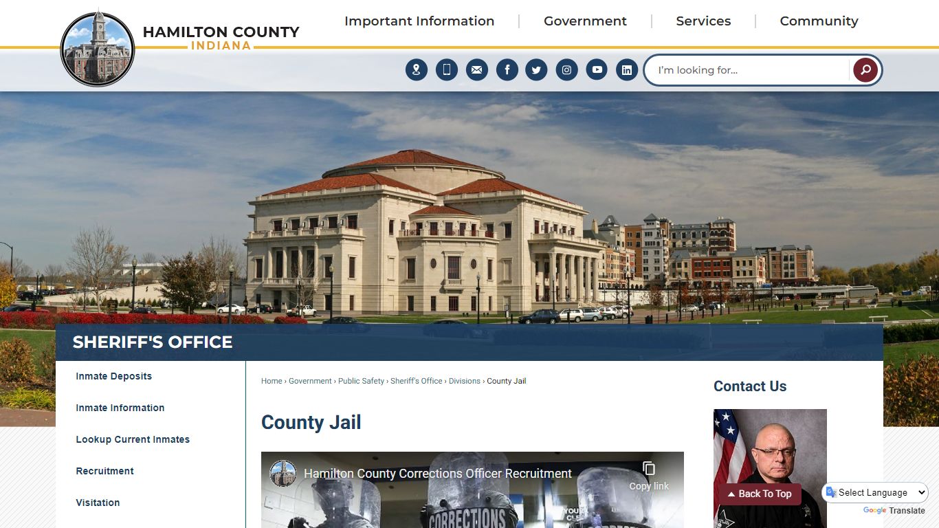 County Jail | Hamilton County, IN