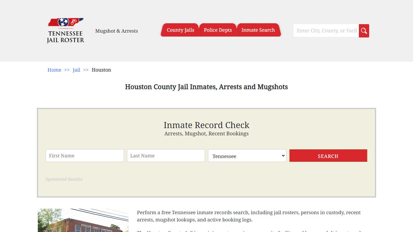 Houston County Jail Inmates, Arrests and Mugshots