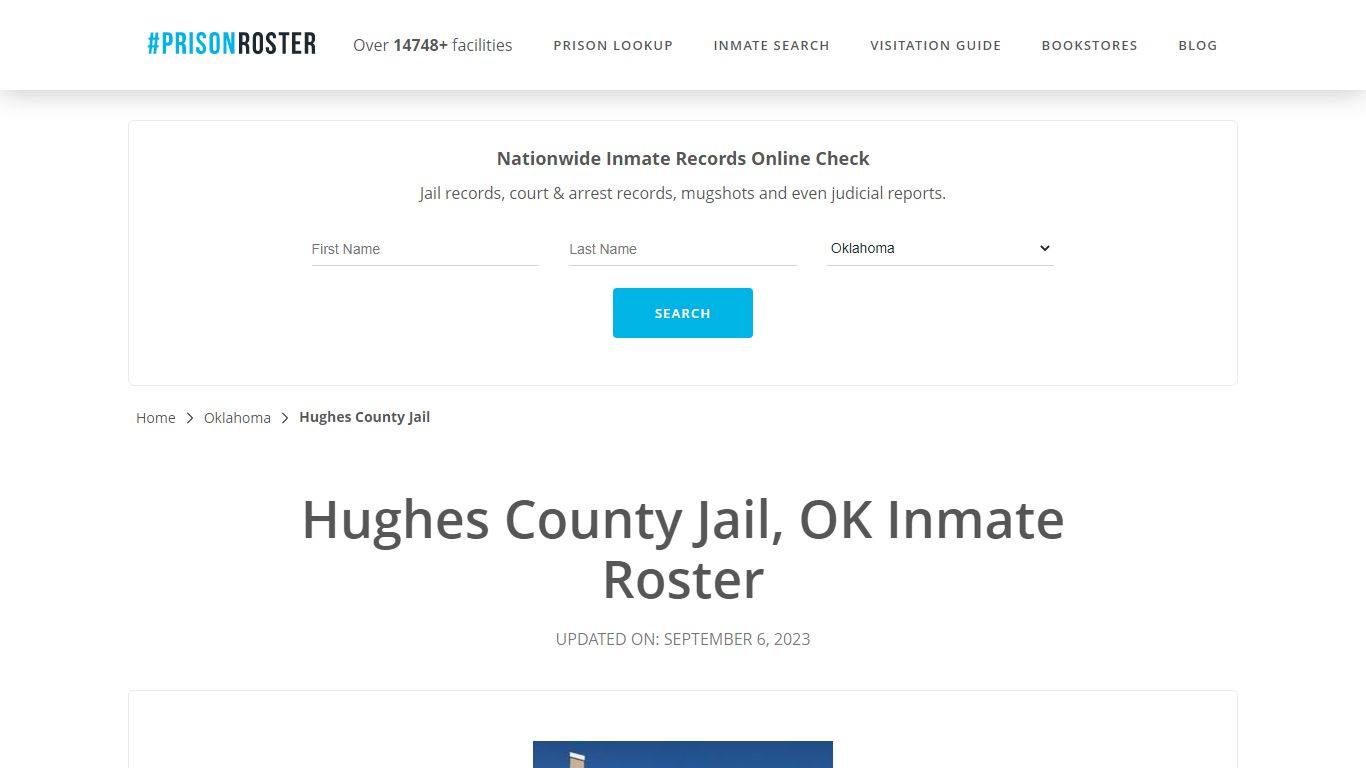 Hughes County Jail, OK Inmate Roster - Prisonroster