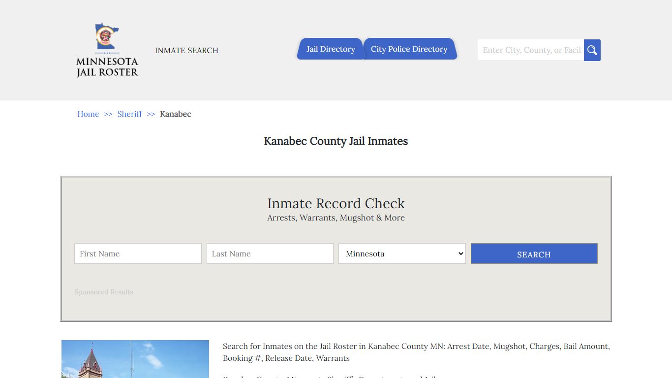 Kanabec County Jail Inmates | Jail Roster Search - Minnesota Jail Roster