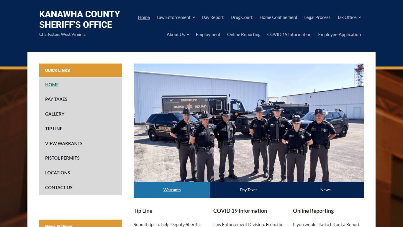 Kanawha County Sheriff's Office – Charleston, West Virginia