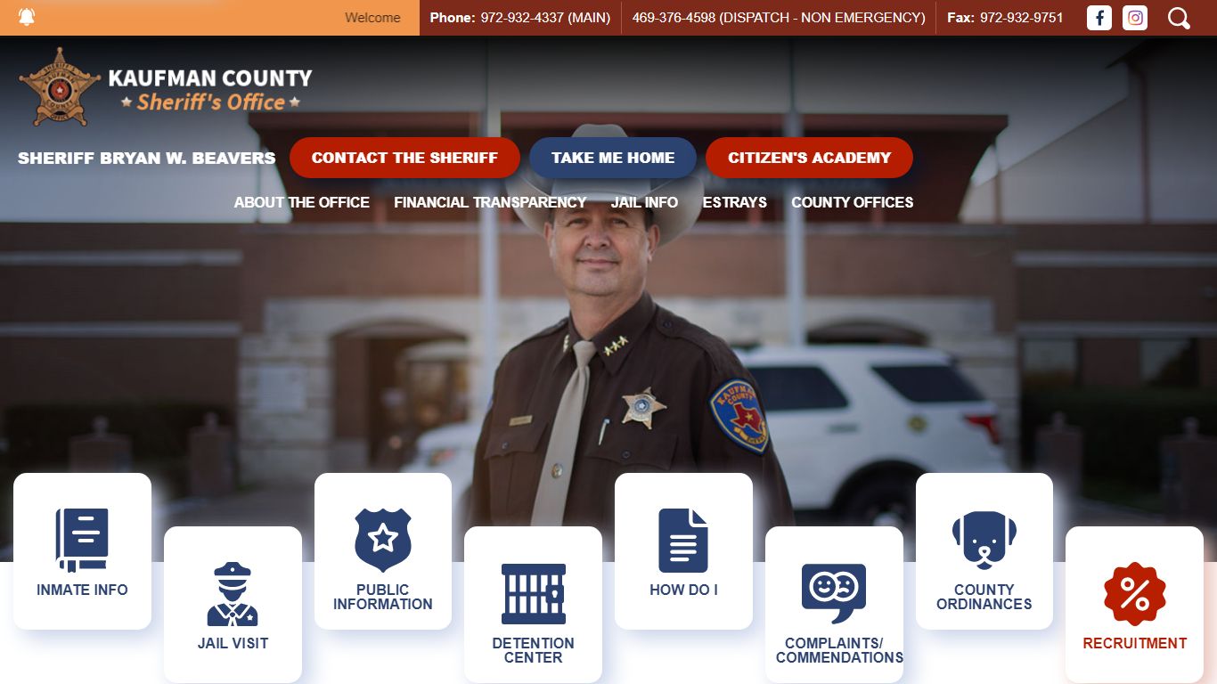 Home | Kaufman CO. Sheriff