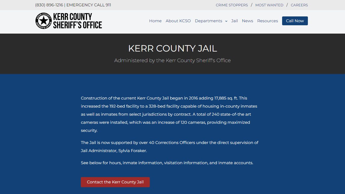 KERR COUNTY JAIL