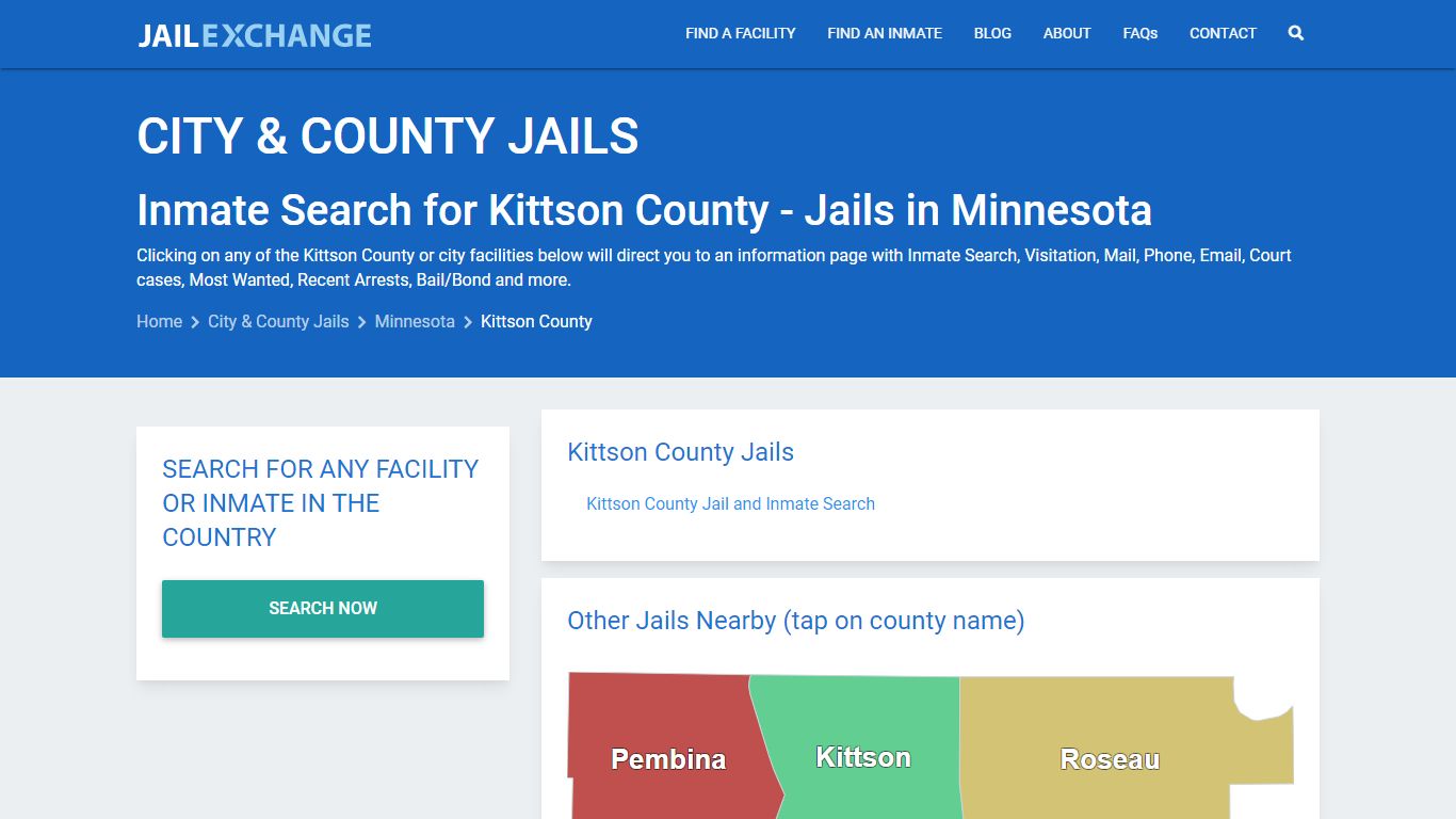 Inmate Search for Kittson County | Jails in Minnesota - Jail Exchange