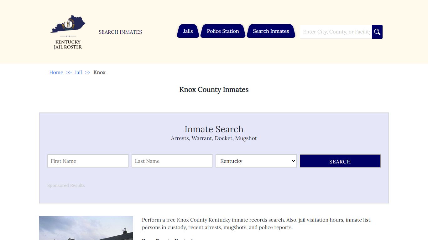 Knox County Inmates | Jail Roster Search