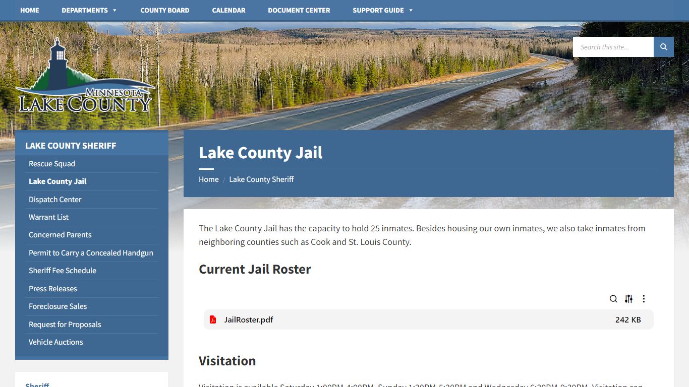 Lake County Jail – Lake County, MN