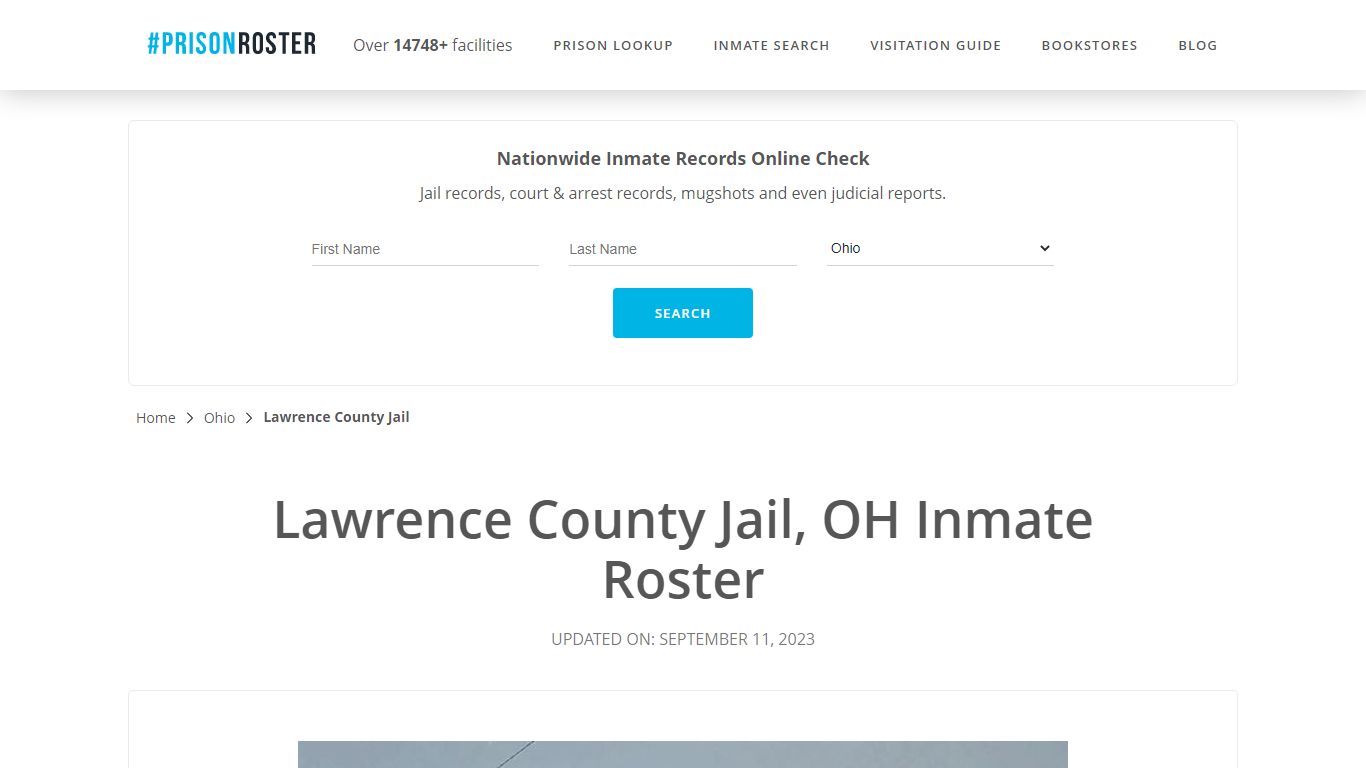 Lawrence County Jail, OH Inmate Roster - Prisonroster