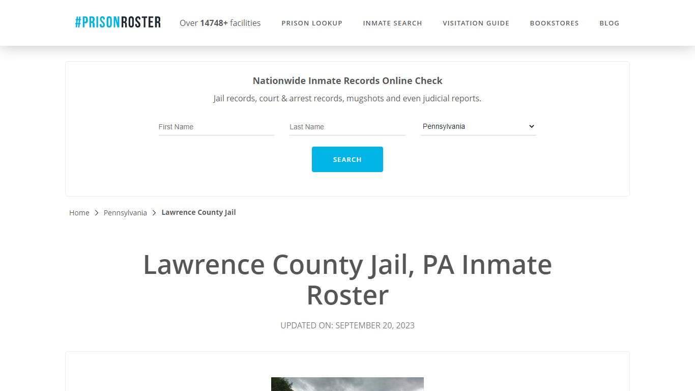 Lawrence County Jail, PA Inmate Roster - Prisonroster