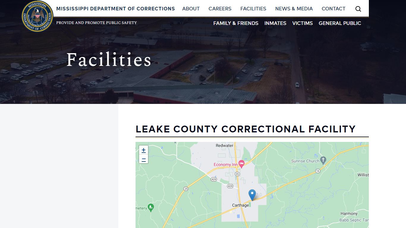 Leake County Correctional Facility - Mississippi Department of Corrections