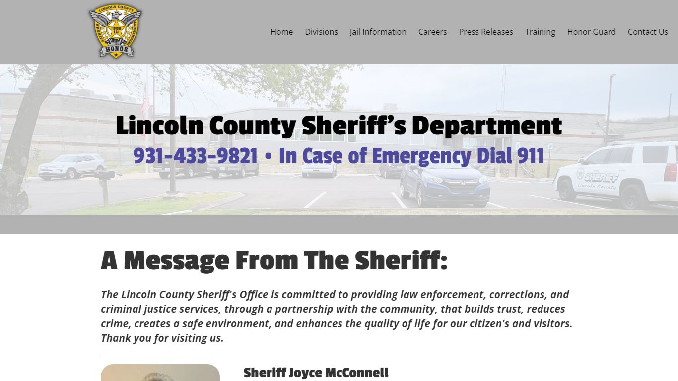 Home - Lincoln County Tennessee Sheriff's Department