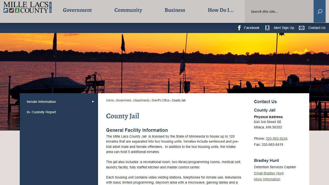 County Jail | Mille Lacs County, MN