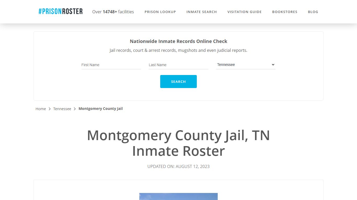 Montgomery County Jail, TN Inmate Roster - Prisonroster