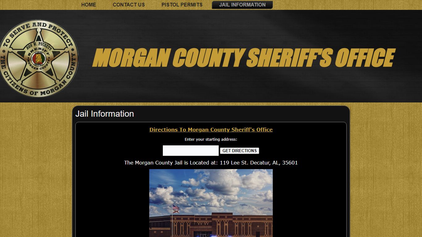 Jail Information - Morgan County Sheriff's Office