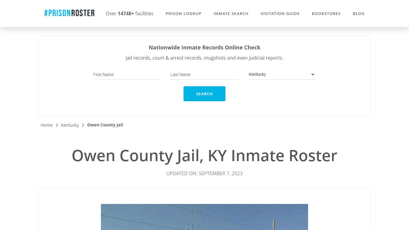 Owen County Jail, KY Inmate Roster - Prisonroster