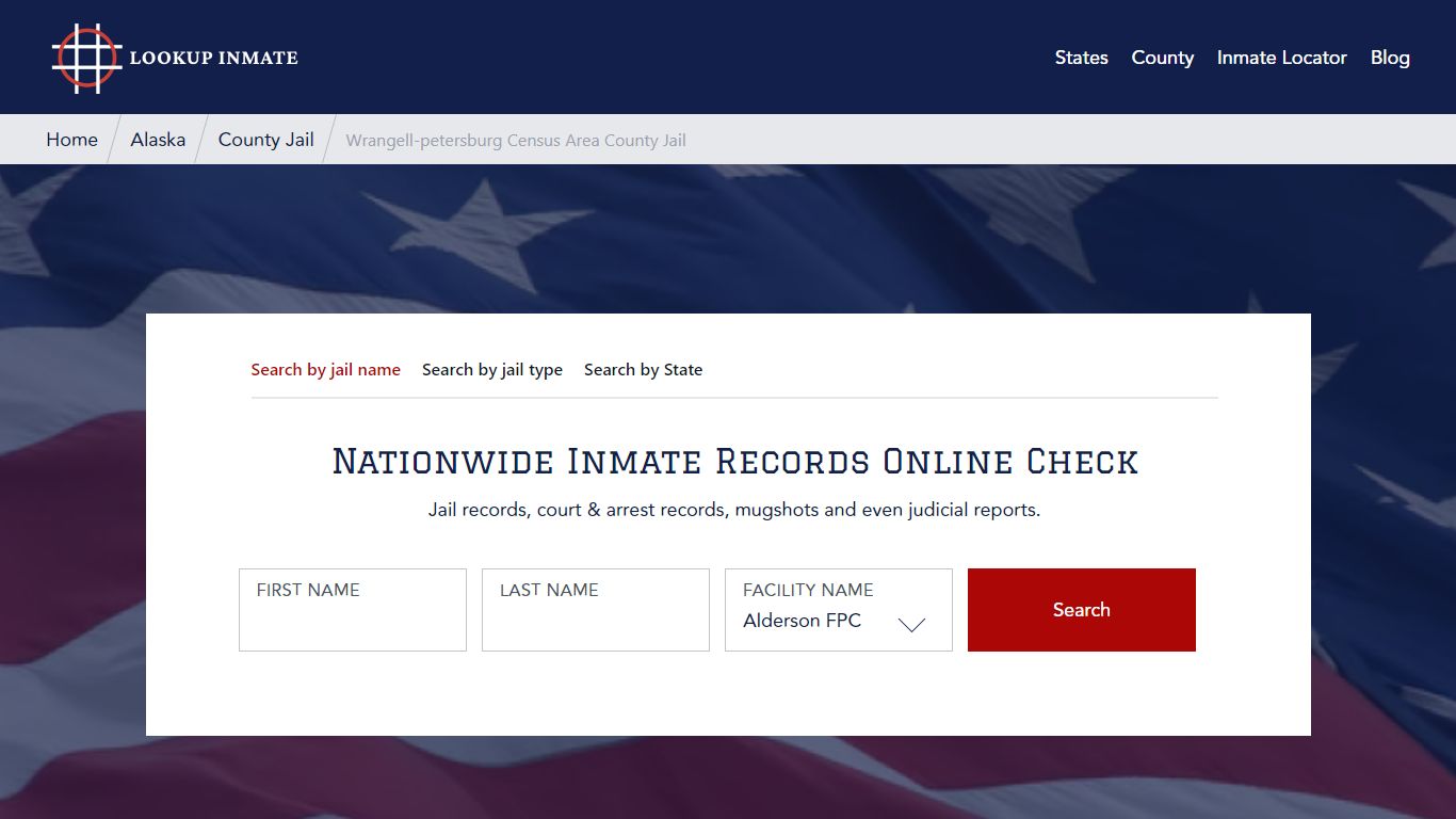 Wrangell-petersburg Census Area County Jail, Alaska Inmate Search