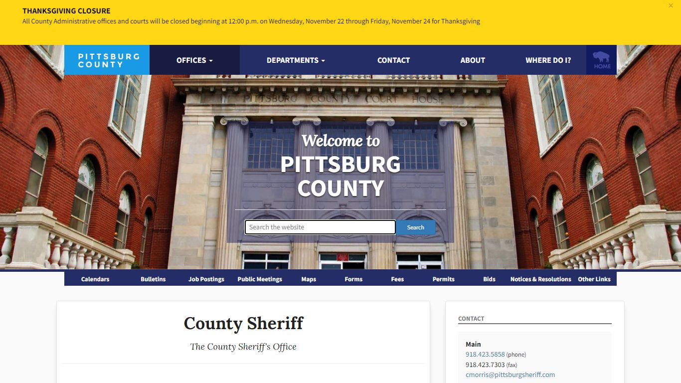 County Sheriff - OKCounties.org