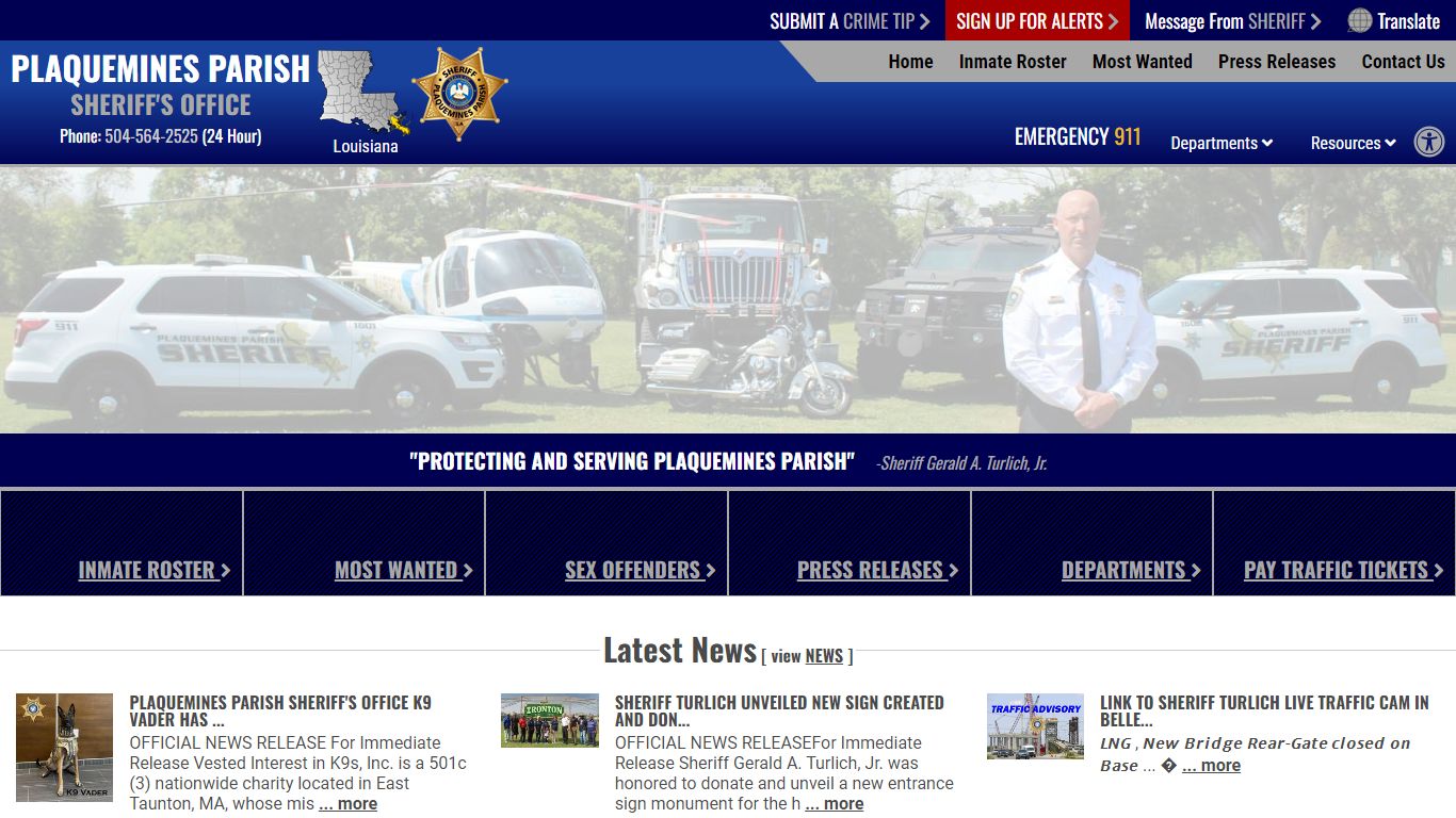 Plaquemines Parish LA Sheriff - PPSO