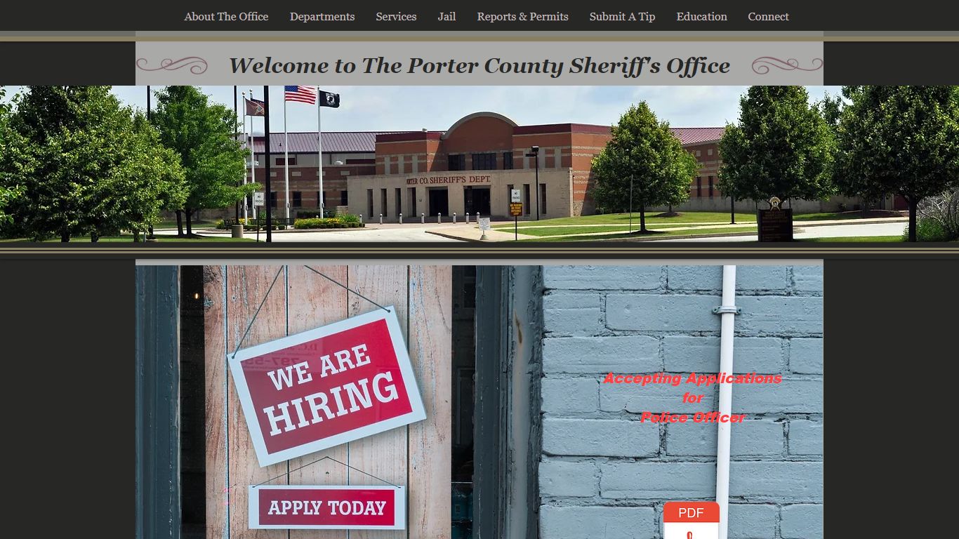 Home | portercountysheriff