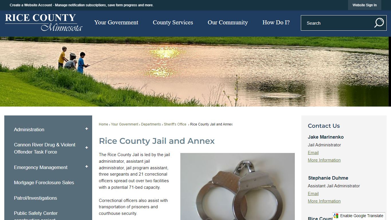Rice County Jail and Annex | Rice County, MN