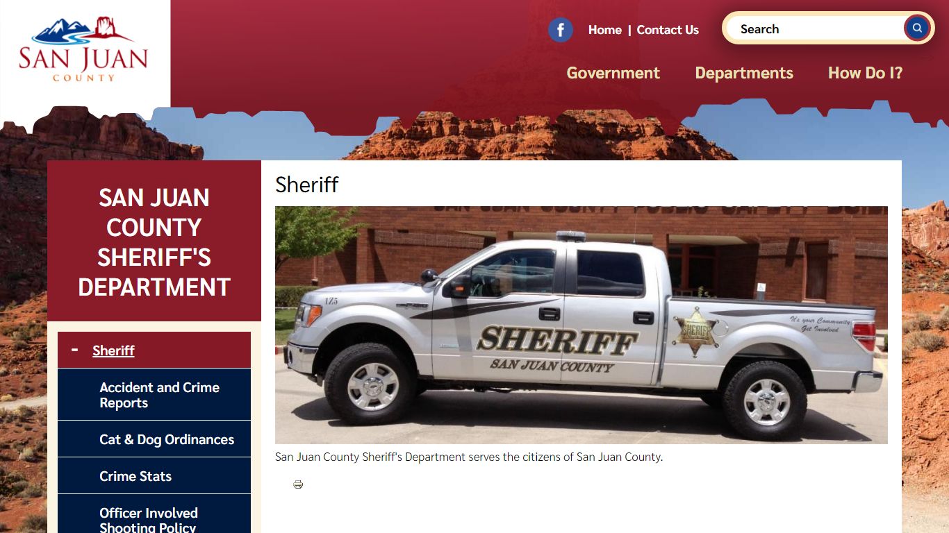 Sheriff | San Juan County UT