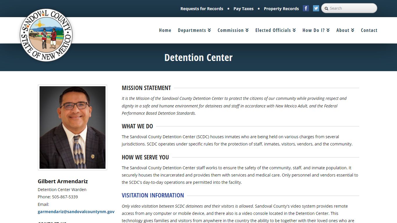 Detention Center - Sandoval County