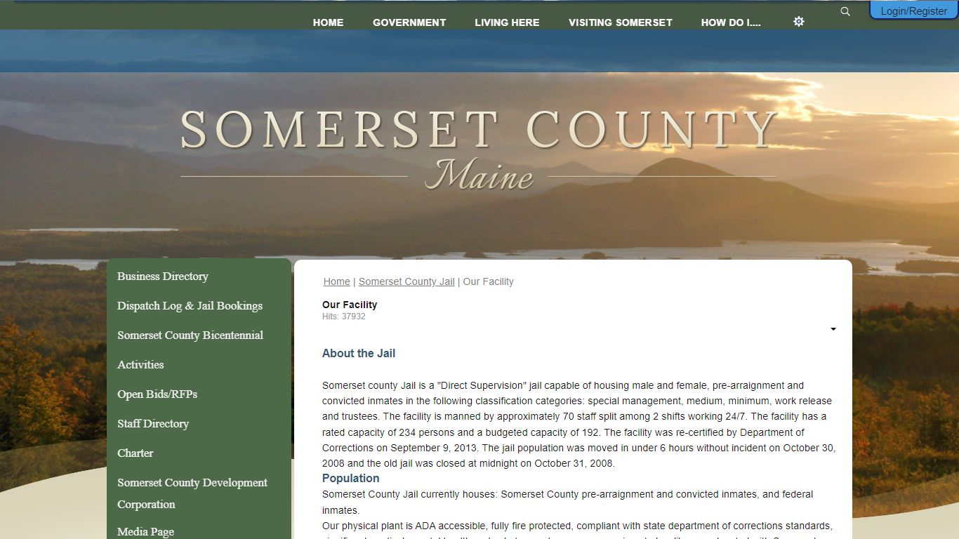 Somerset County Jail | Somerset County Maine Official Website