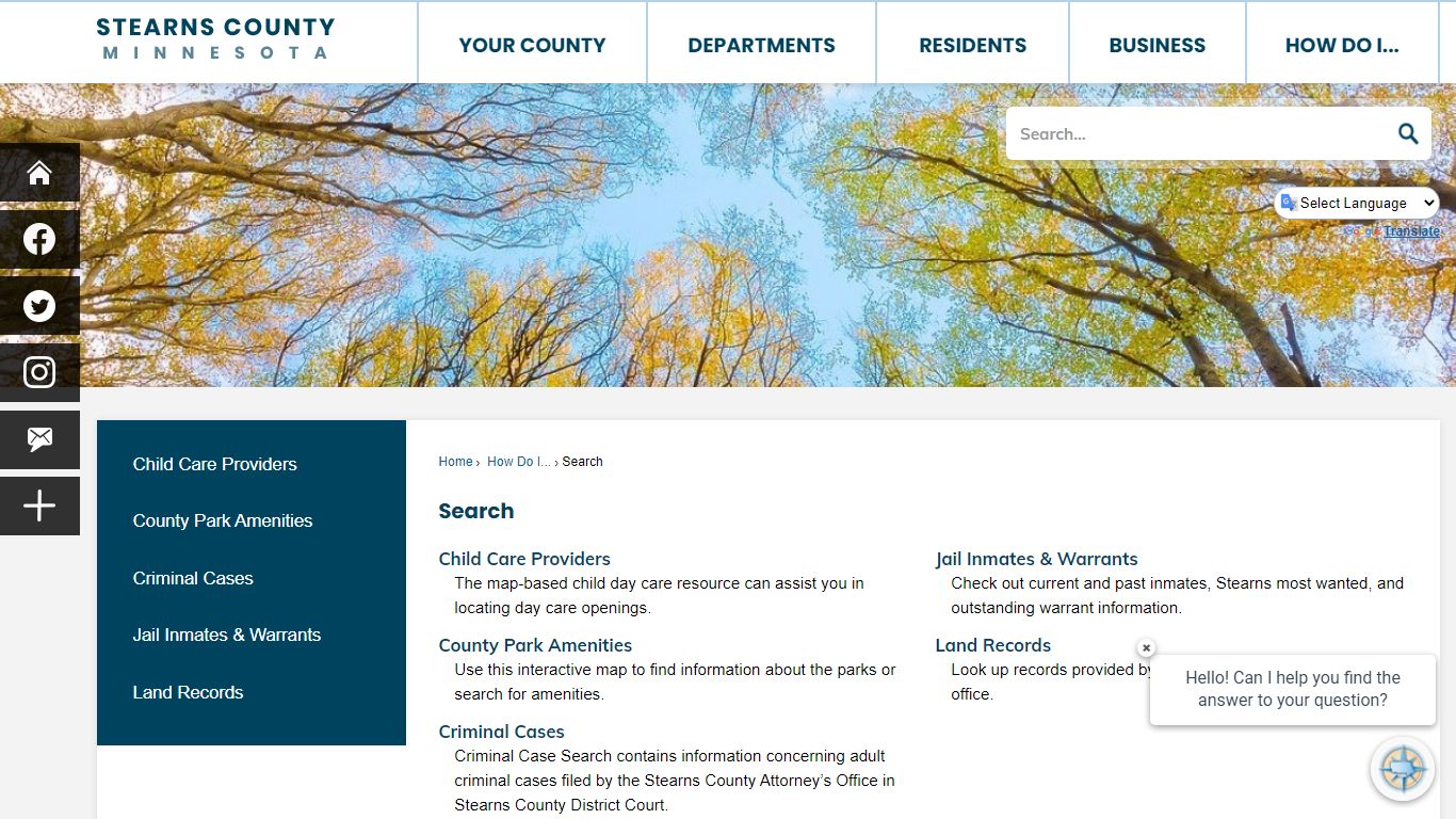 Search | Stearns County, MN - Official Website