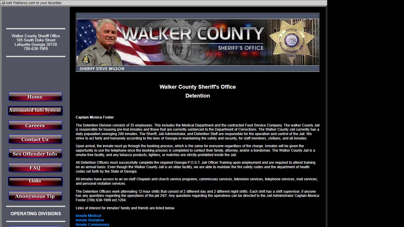 Walker County Sheriff