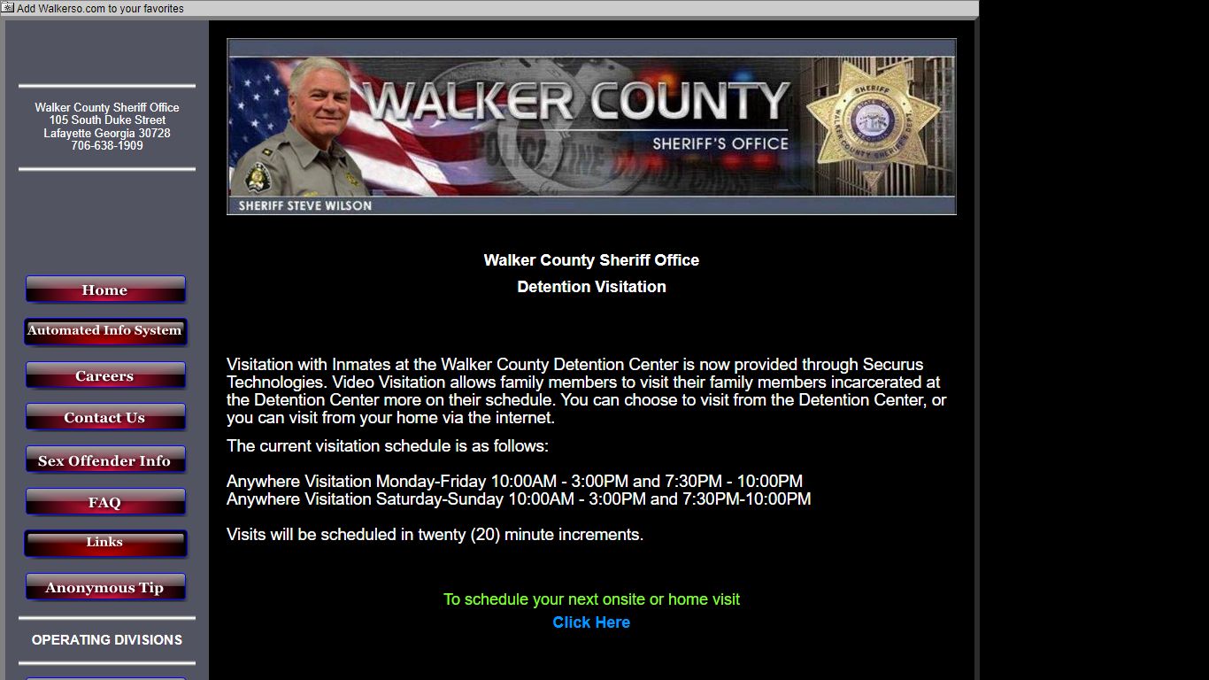 Walker County Sheriff