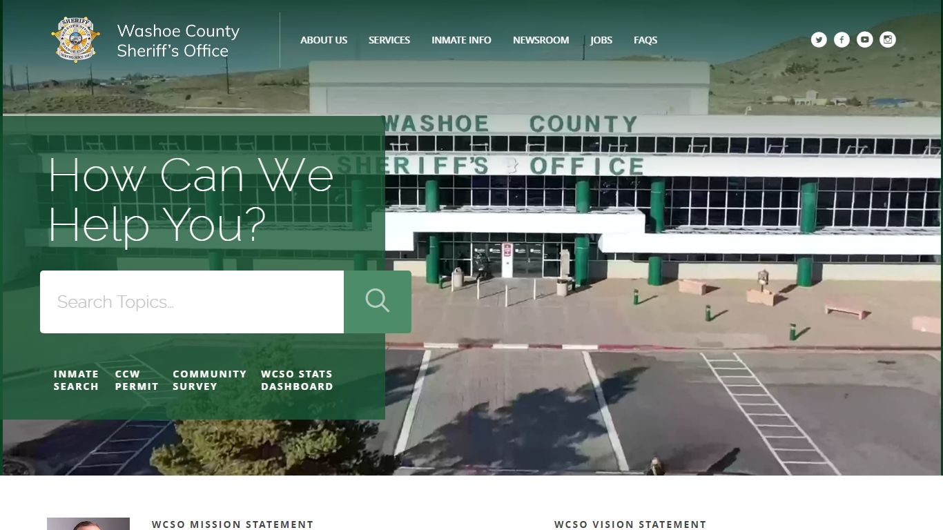 Records Section - Washoe County Sheriff's Office