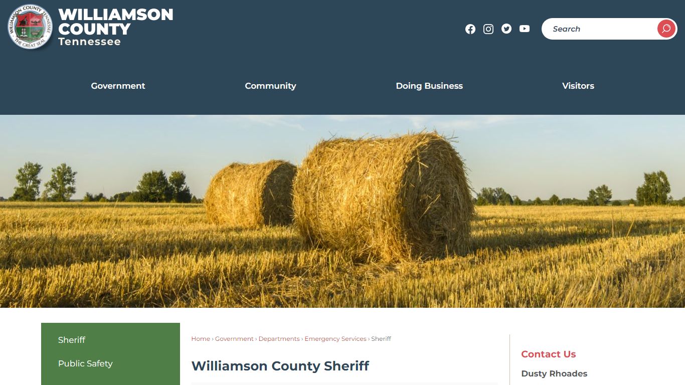 Williamson County Sheriff | Williamson County, TN - Official Site