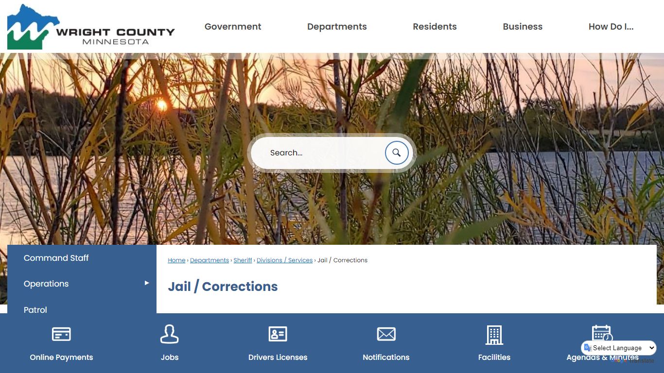 Jail / Corrections | Wright County, MN - Official Website