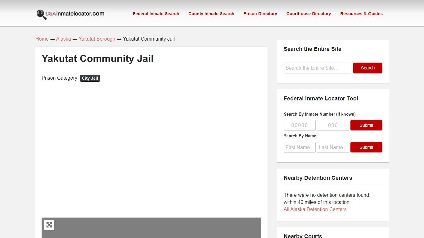 Yakutat Community Jail | USA Inmate Locator