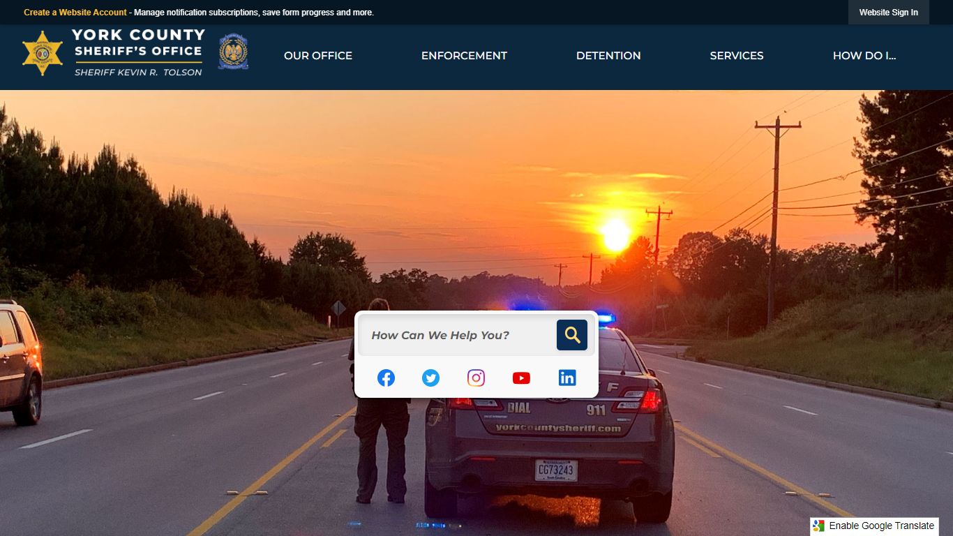 York County Sheriffs, SC | Official Website