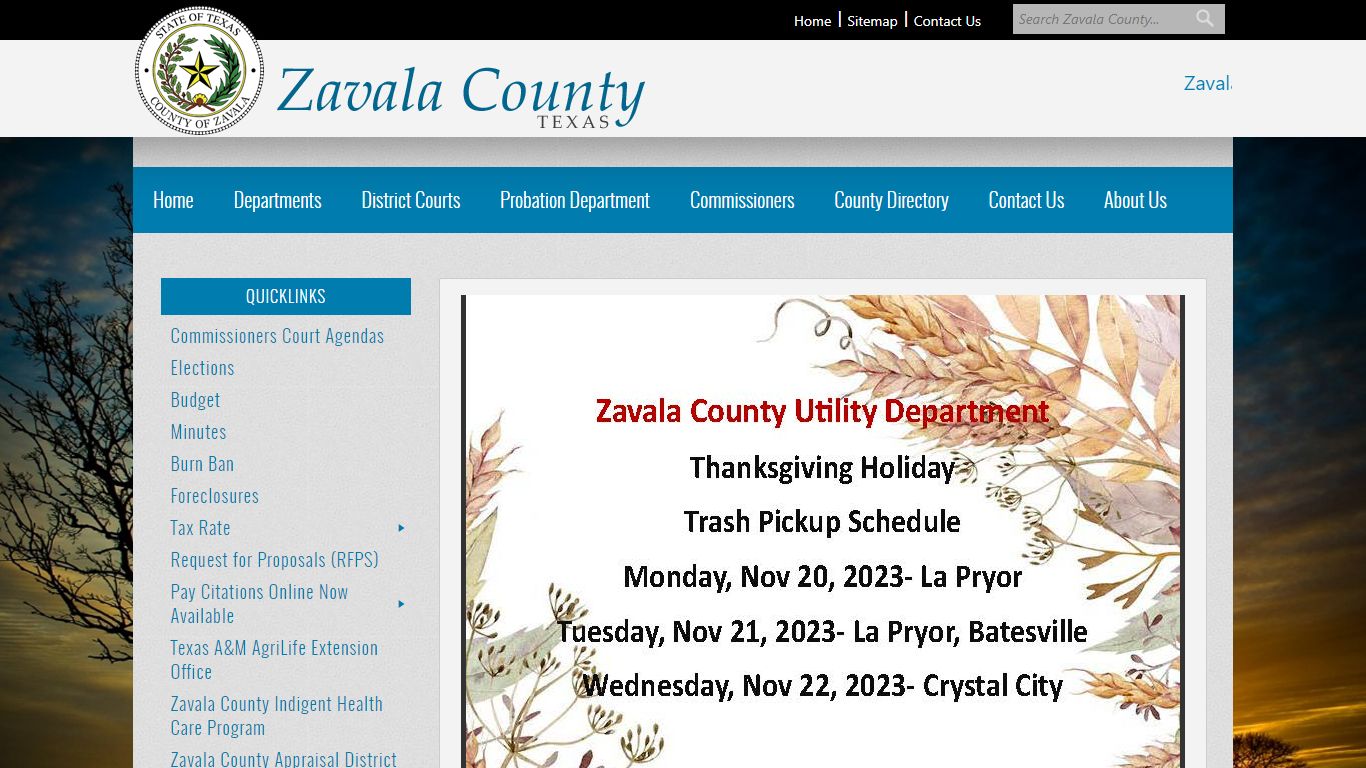 Zavala County, Texas